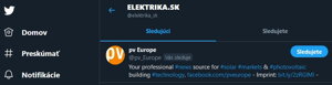 Portál pv Europe sleduje našu ELEKTRIKA_SK
