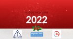 Novoročný pozdrav PF 2022 - šťastný nový rok, kalendár